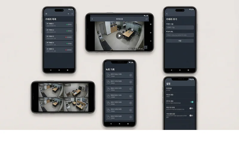 Android RTSP 스트리밍 앱